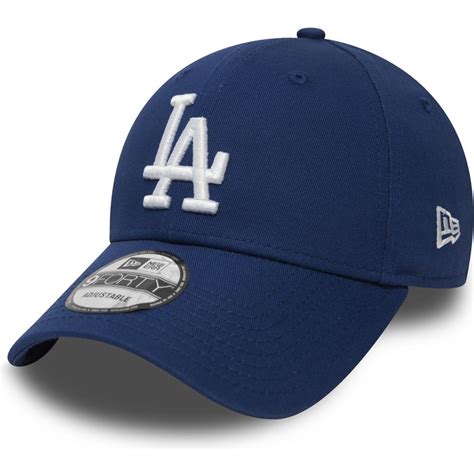 Gorra Curva Azul Ajustable 9forty Essential De Los Angeles Dodgers Mlb