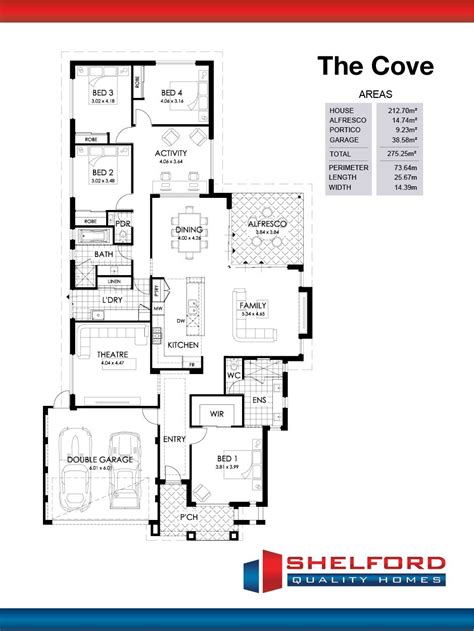 The Cove Shelford Quality Homes Home Design Floor Plans Plan Design