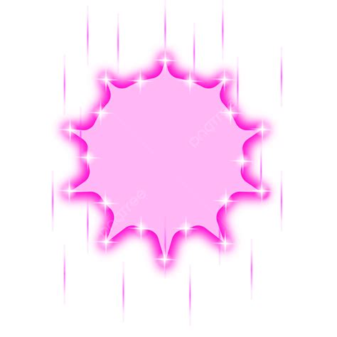 Star Shines Vector Art Png Pink Color Shining Star Shap Circle Design