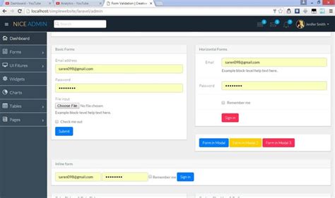 How To Create Admin Panel In Laravel 51 Path 1 Frontend