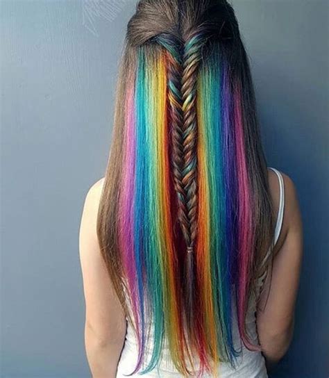 Pin By Raquel Melendez On Hair Dye Hair Styles Rainbow Hair Color