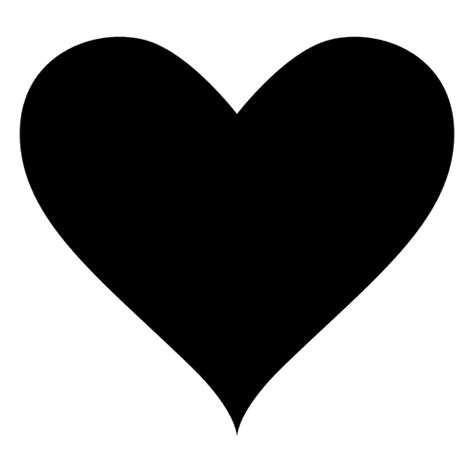 Diseño Png Y Svg De Logotipo De Corazón Simple Para Camisetas