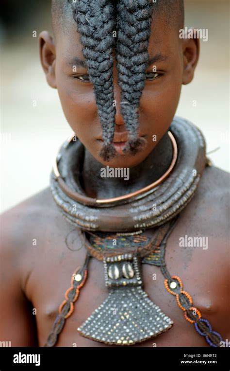 Himba M Dchen Opuwo Namibia Stockfoto Bild Alamy
