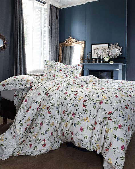 The patterning was fairly easy too. Alexandre Turpault Renaissance Percale Bedding - Floral ...