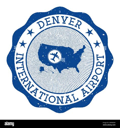 Denver Airport Colorado Stock Vector Images Alamy