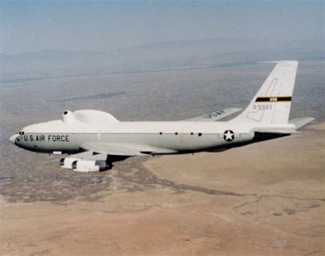 Left Side View Of An Nkc 135 Airborne Laser Laboratory All Aircraft