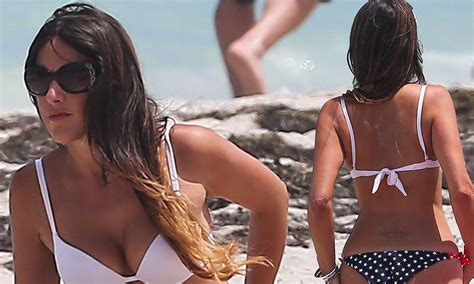 Italian Model Claudia Romani Strips To A Star Spangled Bikini To Soak Up The Sun On Independence