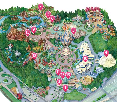 Want to find a tourism map? Tokyo Disneysea Map 2019