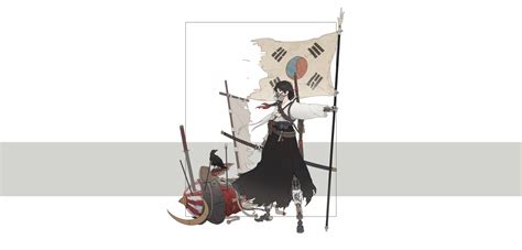 Wallpaper Samurai Anime Girls Cyborg Cyberpunk