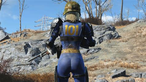 Vault Booty Enhanced Female Vault Suit Fallout 4 FO4 Mods EroFound