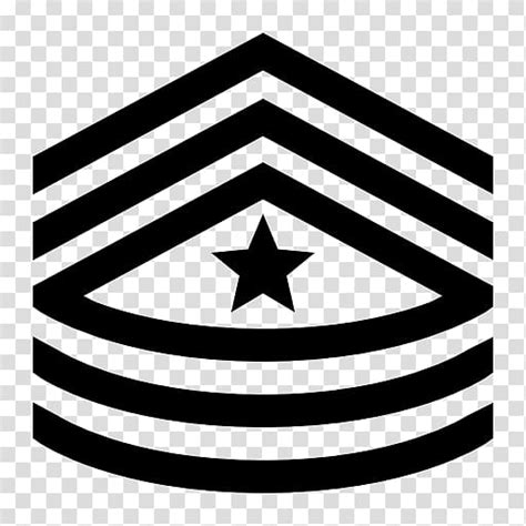 Sergeant Major Chief Master Sergeant Army Transparent Background Png