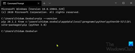 How To Install Numpy Using Pip On Windows 1110