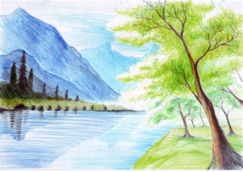 2,422 free images of drawing nature. Nature Drawing at GetDrawings | Free download