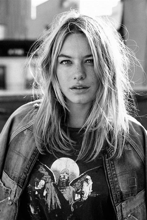 camille rowe for glamour france by we are the rhoads messy hairstyles hair inspiration