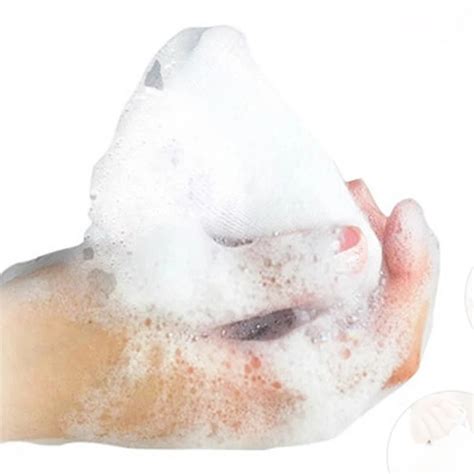 Foaming Net Handmade Soap Make Bubbles Face Body Face Cleansing Net Bubble Foam Make Tool Use