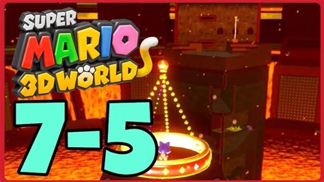 Super Mario 3d World Castle 5 Trick Trap Tower All Green Stars