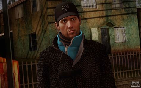 Aiden Pearce From Watch Dogs V9 Para Gta San Andreas