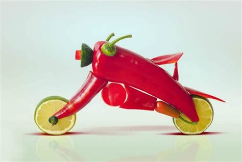 Dan Cretu Transforms Colorful Food Into Playful Edible Sculptures