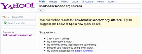 6 Ways To Replace Yahoos Link And Linkdomain Search Commands Moz