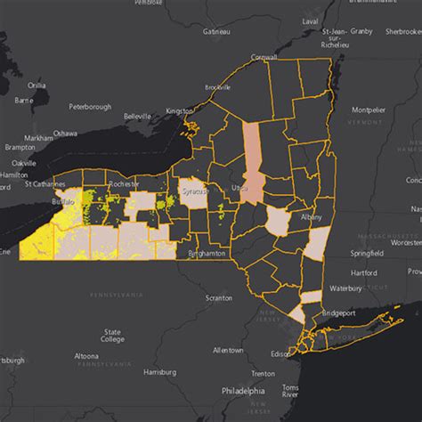 New York The Oil And Gas Threat Map