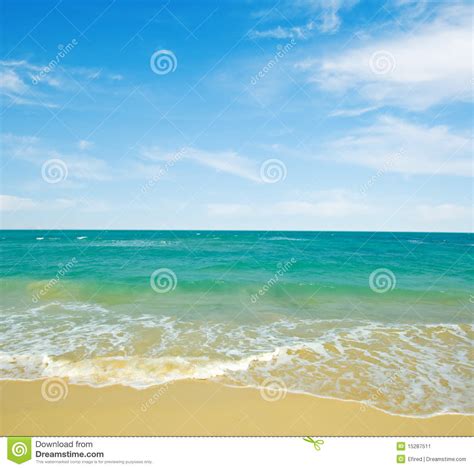 Seascape Stock Image Image Of Caribbean Copy Australia 15287511