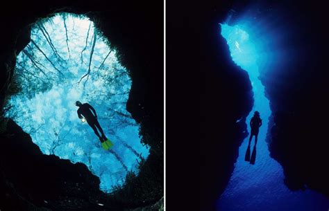 15 Impressive Underwater Caves That Will Mesmerize You Enthralling