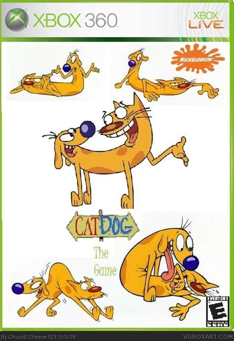 Catdog The Game Xbox 360 Box Art Cover By Chuckecheese123