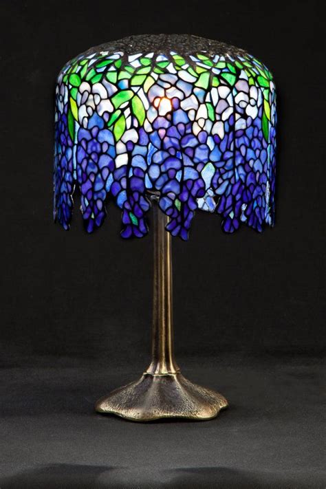 Tiffany Lamp Pony Wisteria Standing Lamp Desk Lamp Stained Etsy