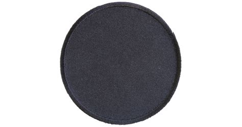 Black 3 Inch Round Blank Patch Embroidered Patches By Ivamis Patches