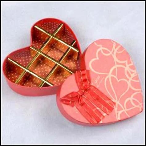 Heart Shaped Chocolate Boxes हार्ट बॉक्स दिल आकार का डब्बा Rama