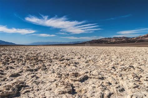 Salt Flats At Badwater Basin Death Valley National Park California