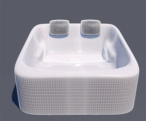 Artstation Hot Tub For 2 Person 3d Model Resources