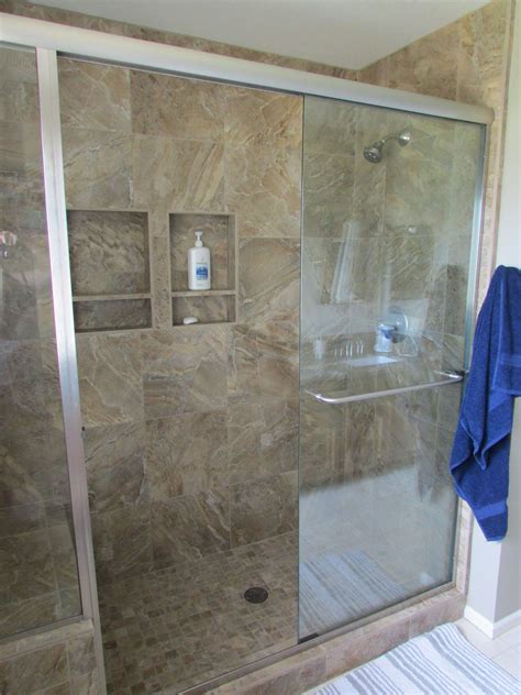 Glass Shower Doors With Seat Glass Designs