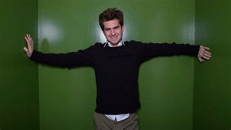 Andrew Garfield Actor Celebrity Photoshoot Room Black Sweater