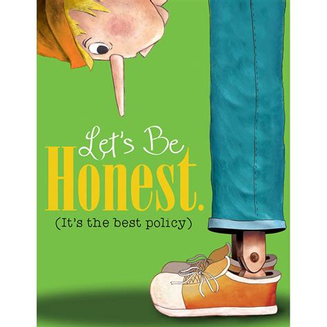 Lets Be Honest Honesty Poster Learning Tree Educational Store Inc