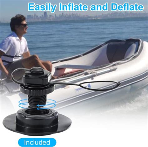 Inflatable Boat Air Valve 2pcs Air Valve Inflatable Boat Spiral Air
