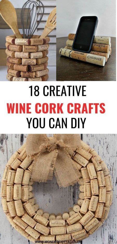 18 Creative Wine Cork Crafts You Can Diy The Wonder Cottage Wine