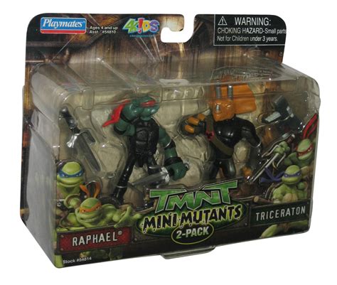 Teenage Mutant Ninja Turtles Tmnt 2007 Mini Mutants Raphael Vs