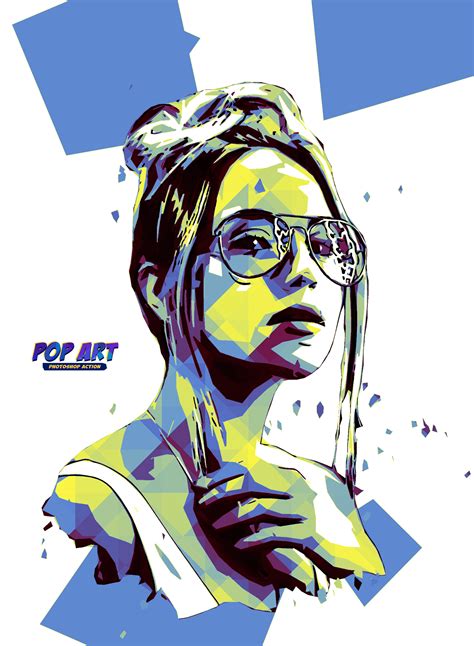 Pop Art Photoshop Action Add Ons Graphicriver