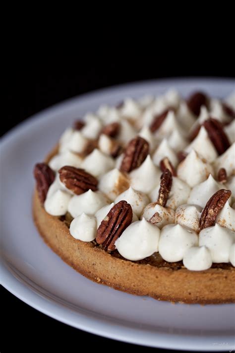 Tarte aux noix de pécan pomme et vanille pas à pas