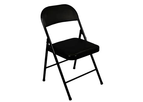Black Folding Chair 1 