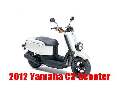 Sporting a unique look, the c3 took practicality to the limit with ample storage and yamaha announced the c3 (pronounced c cubed) as part of their 2007 line up in the usa and canada. Scooter Mania