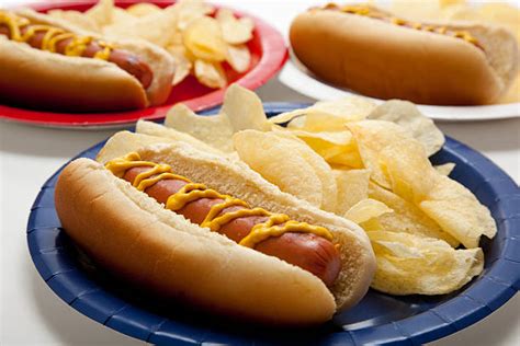 3900 Hot Dog With Chips Stock Photos Pictures And Royalty Free Images
