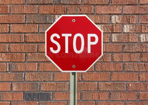 Stop Sign Stock Image Image Of Detail Pole Information 22648905