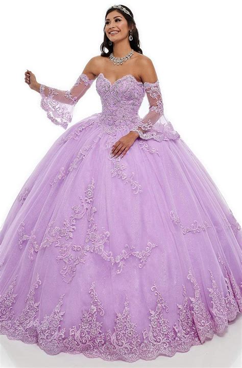 Mary S Quinceanera Dresses Mq2104 Sweetheart Embellished Ballgown Couture Candy Lavender