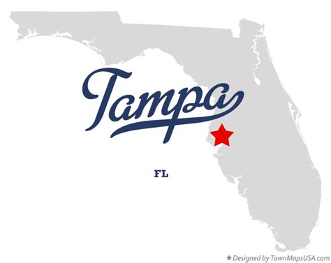 Where Is Tampa Florida On A Map