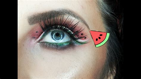 Machiaj Tematic Pepene Watermelon Makeupfunny Tutorial Maxi