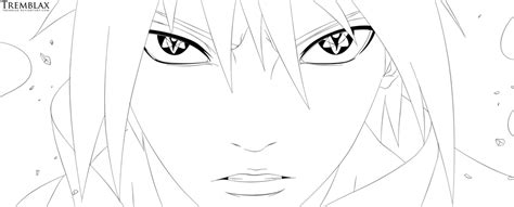 Naruto 634 Evil Sasuke Lineart By Ramzykamen On Deviantart