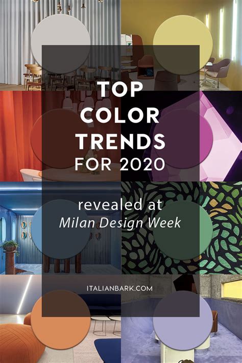 Interior design trends 2020 have a huge variety of styles and creative ways of making your dream house come true. INTERIOR COLOR TRENDS 2020 from Milan Design Week 2019