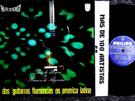 Lp Paco De Lucia Ramón De Algeciras Dos Guitarras Flamencas En America Latina Ebay